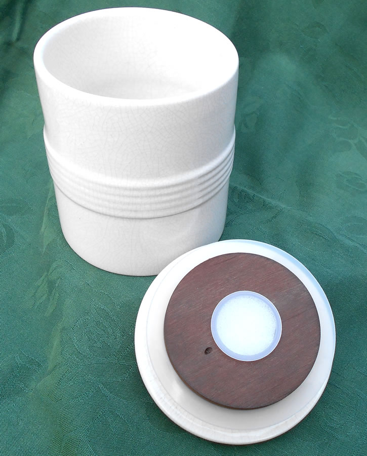 Savinelli ceramic Craquelure Tobacco jar